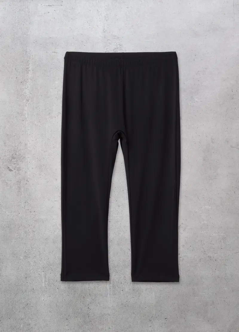 Capri Biker Shorts Black, Donna, Nero