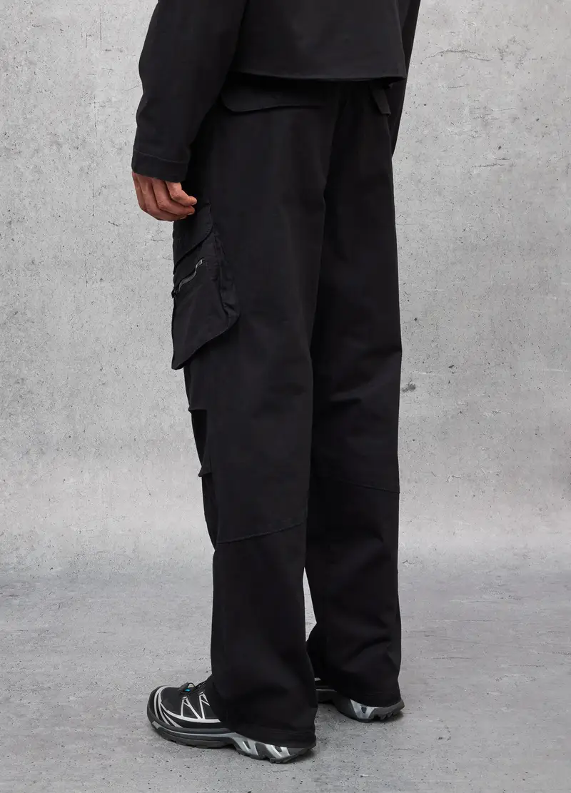 Cargo Pants Black, Uomo, Nero miniatura 3