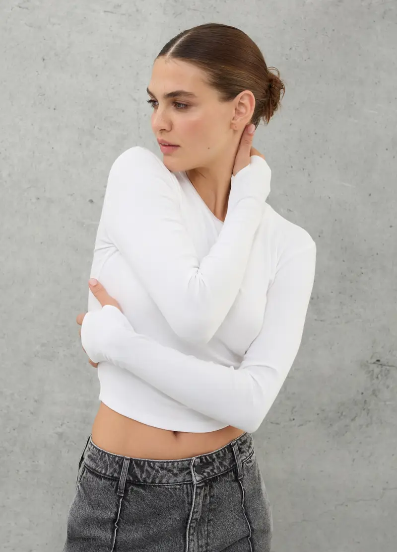 UTOPJA T-shirt Donna Bianco 2852798 miniatura 2