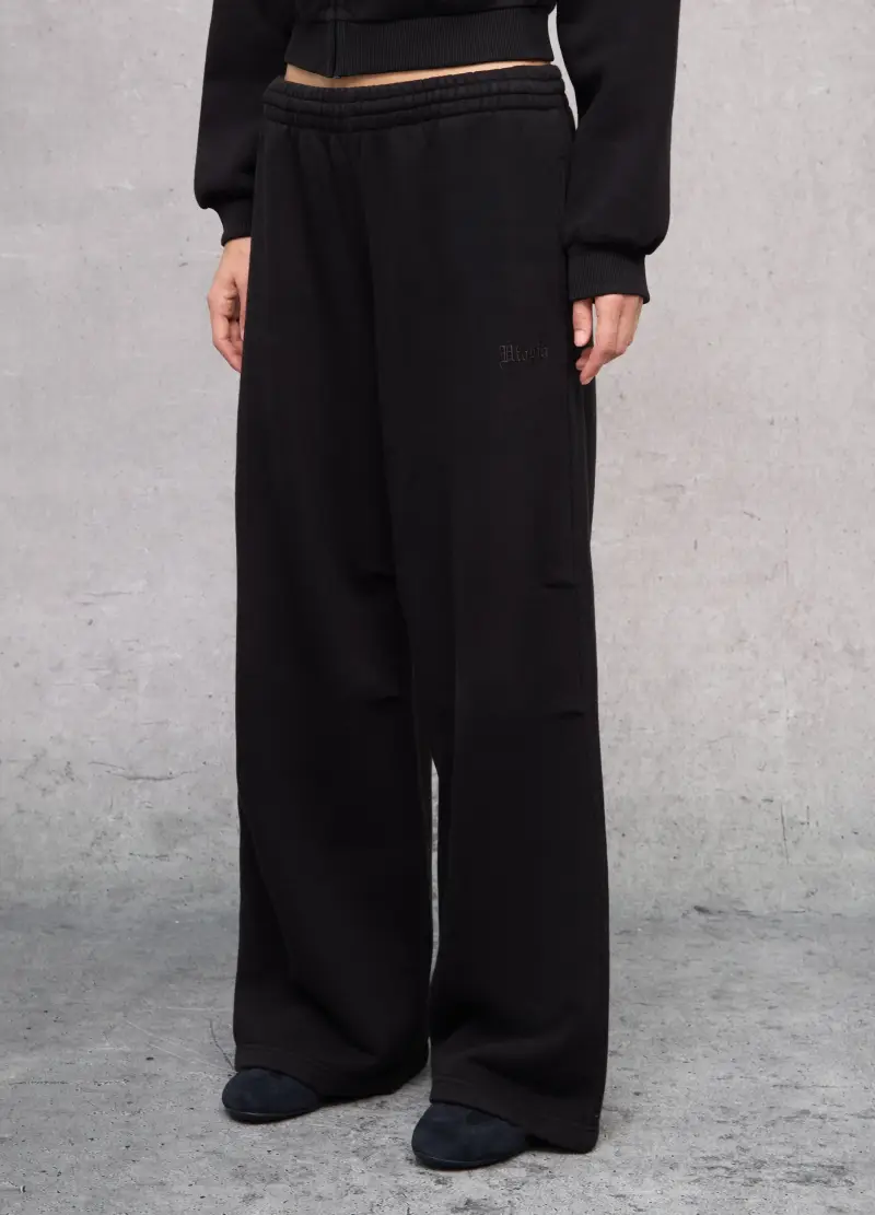 Flare Sweatpants Black, Donna, Nero miniatura 2