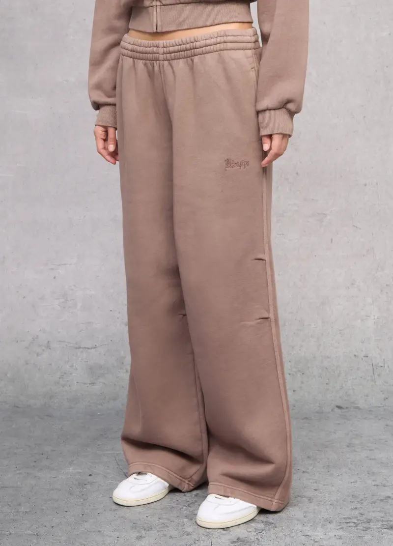 Flare Sweatpants Mocha, Donna, Marrone miniatura 2