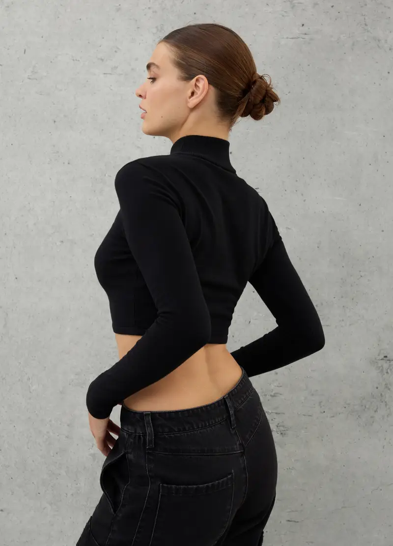 UTOPJA Top Donna Nero 4306877 miniatura 2