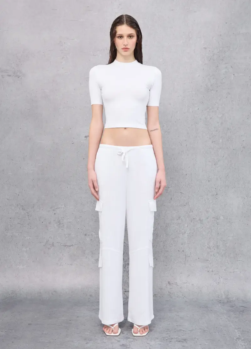 UTOPJA T-shirt Donna Bianco 3983892 miniatura 3