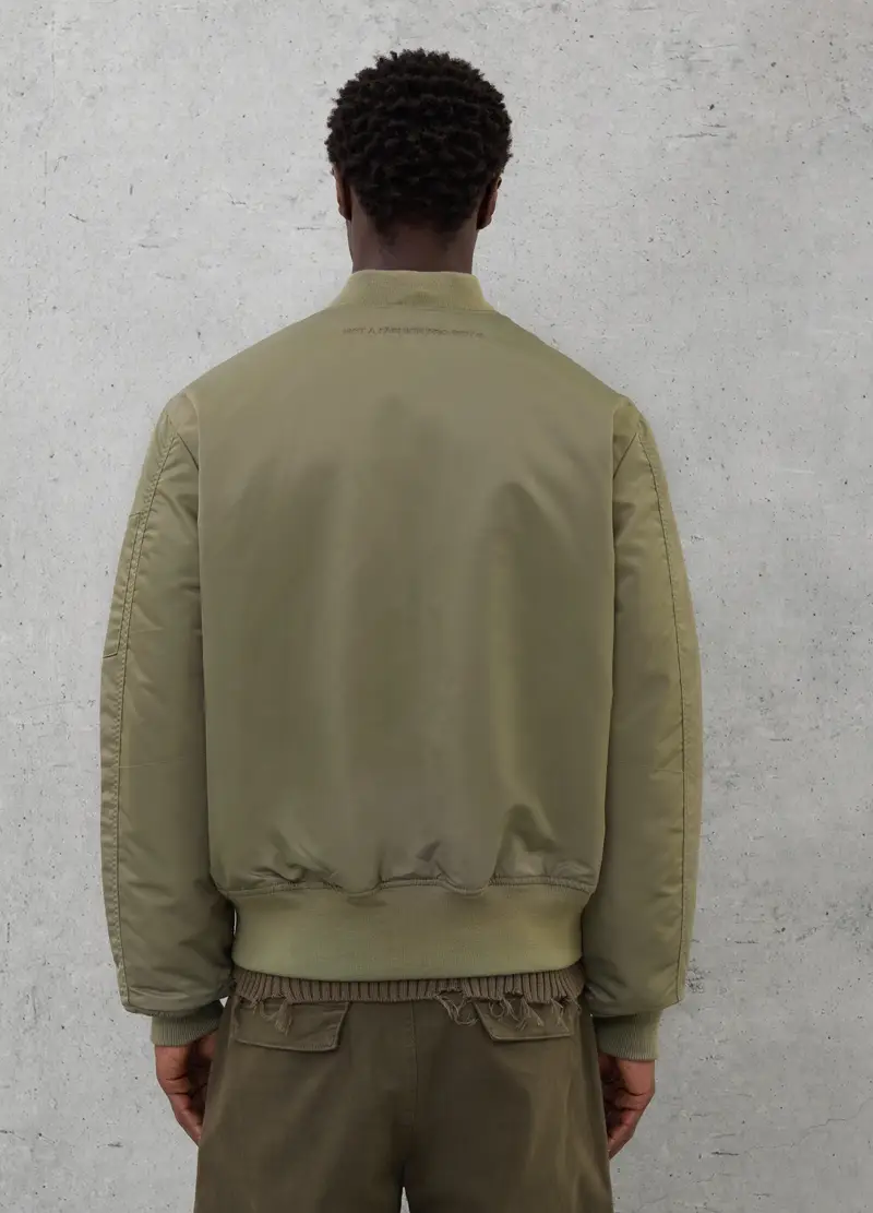 UTOPJA, Perfect Bomber Jacket Military Green, Uomo, Verde, Taglia: XL miniatura 3