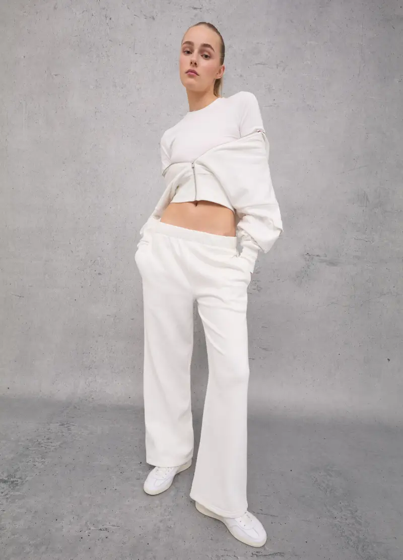 Perfect Sweatpants White, Donna, Bianco