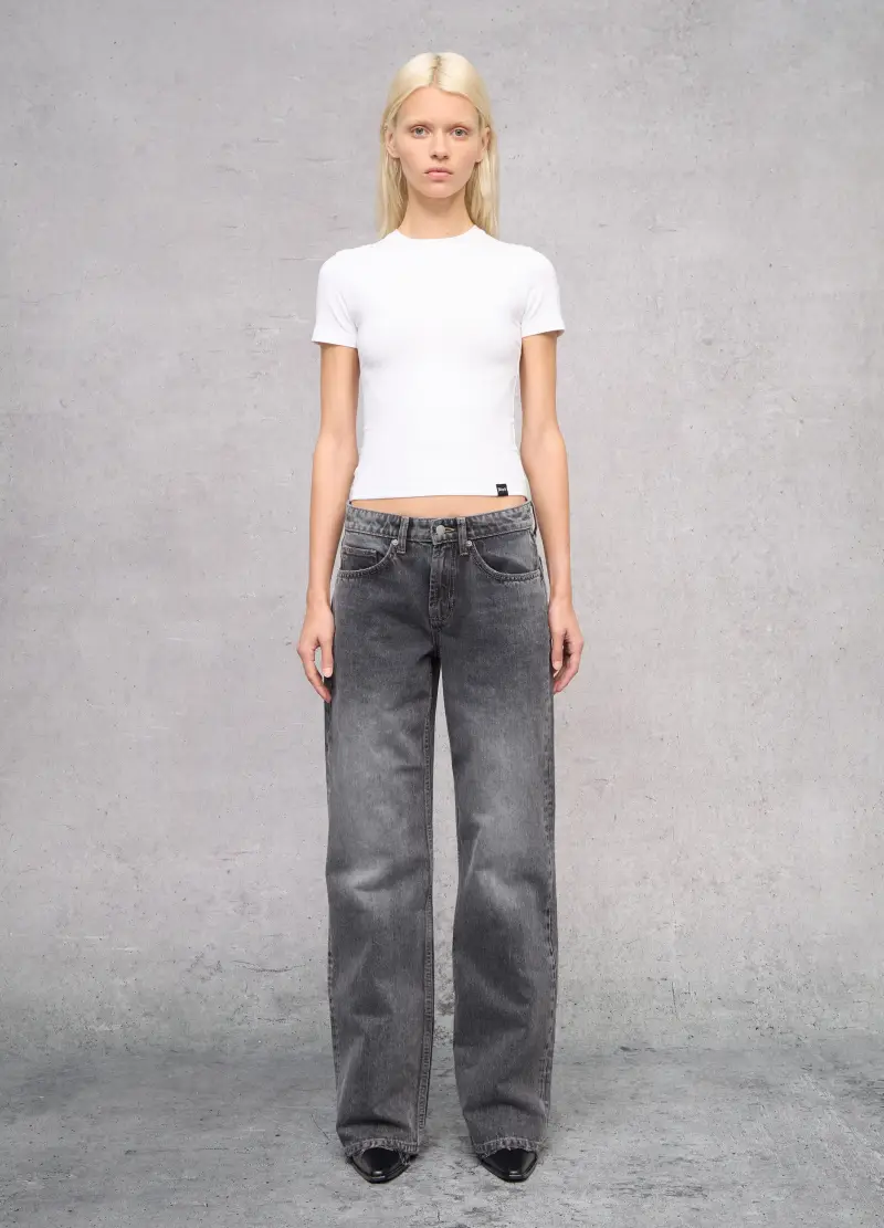 UTOPJA T-shirt Donna Bianco 2827016 miniatura 3