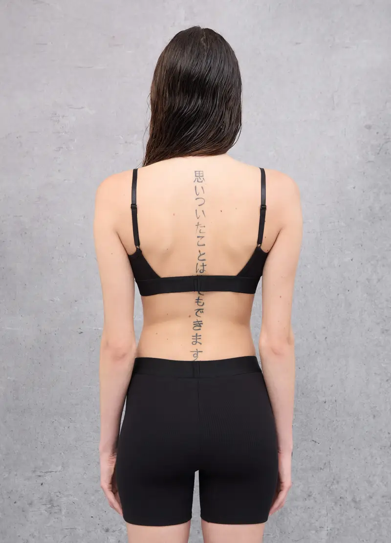 UTOPJA Bralette Donna Nero 3694078 miniatura 3