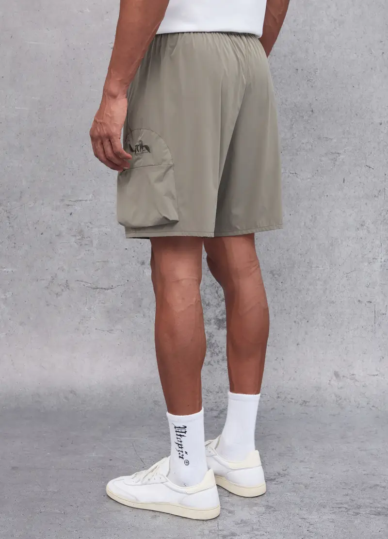 UTOPJA, Technical Cargo Shorts Military Green, Uomo, Verde, Taglia: S miniatura 2