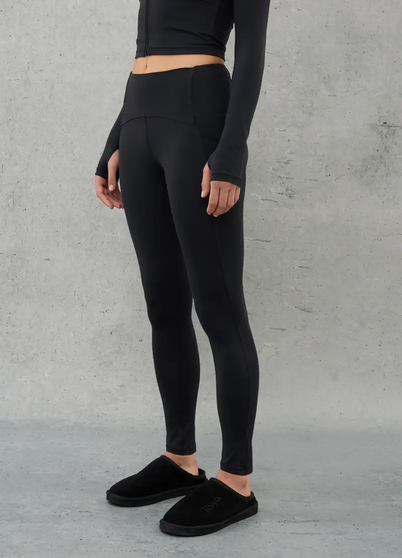 Technical Leggings Black, Donna, Nero miniatura 3
