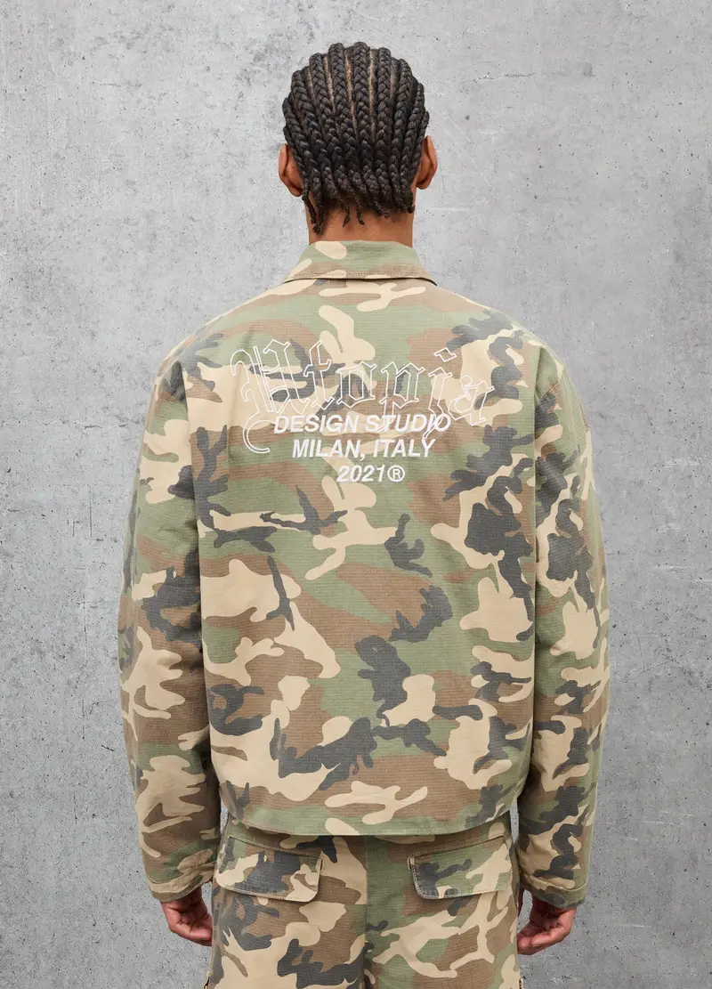 Work Jacket Camo, Uomo, Multicolor miniatura 2