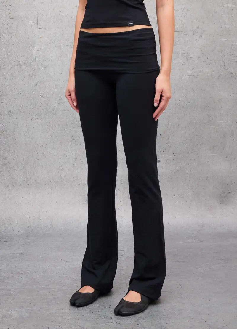 Yoga Flare Pants Black, Donna, Nero miniatura 2