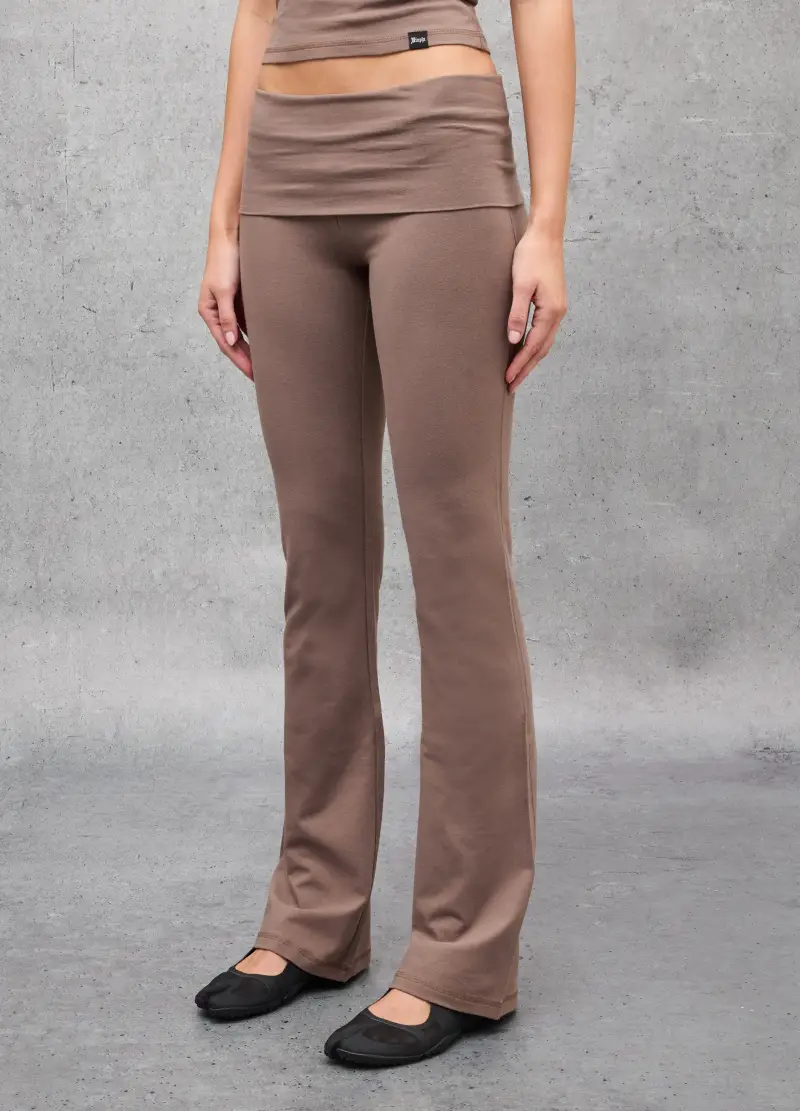 Yoga Flare Pants Mocha, Donna, Marrone miniatura 2