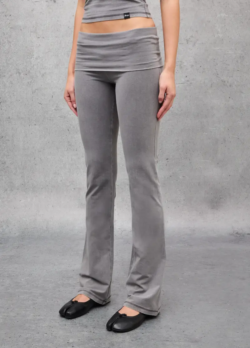 Yoga Flare Pants Vintage Grey, Donna, Grigio miniatura 2