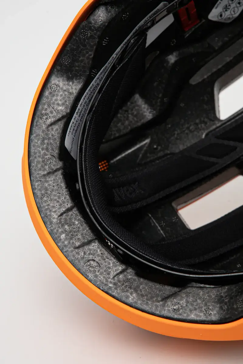 casco da bicicletta Stride colore arancione 41/0/714 miniatura 5