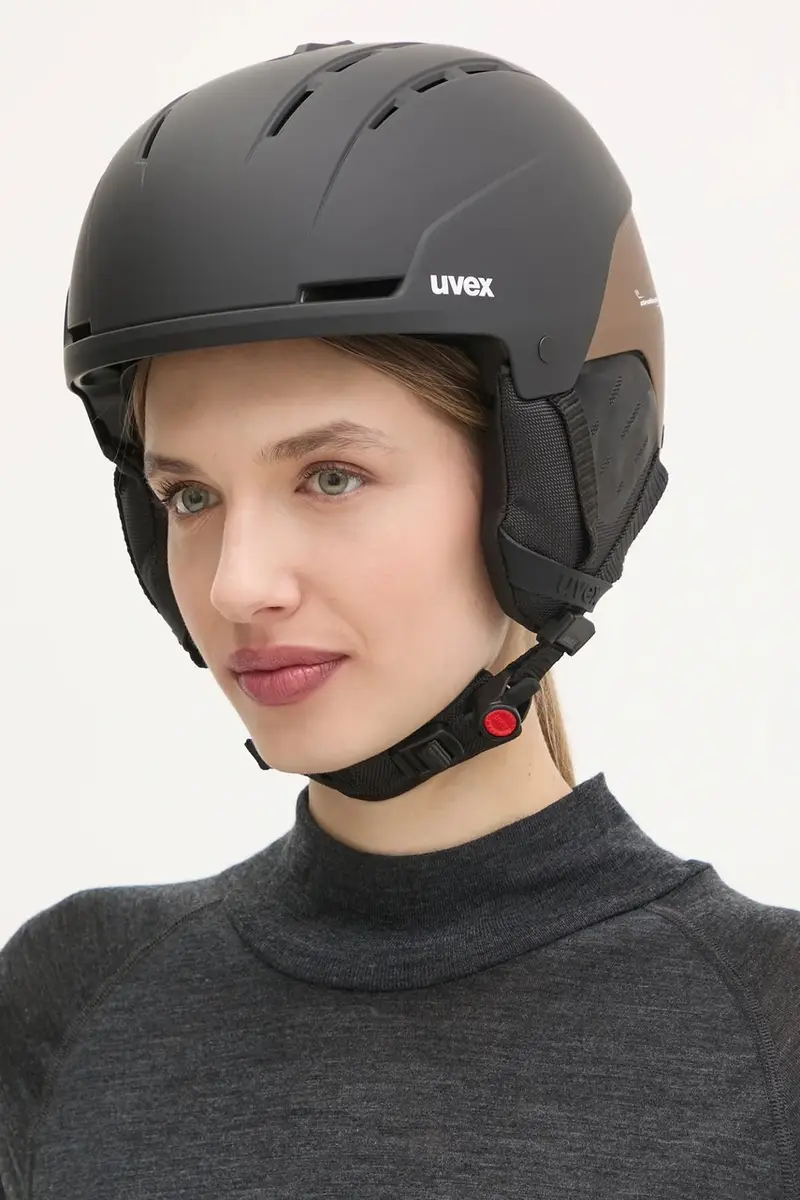 casco da sci Stance colore marrone miniatura 3