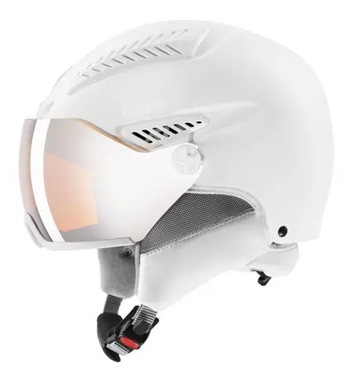 Hlmt 600 Visor - casco sci alpino White