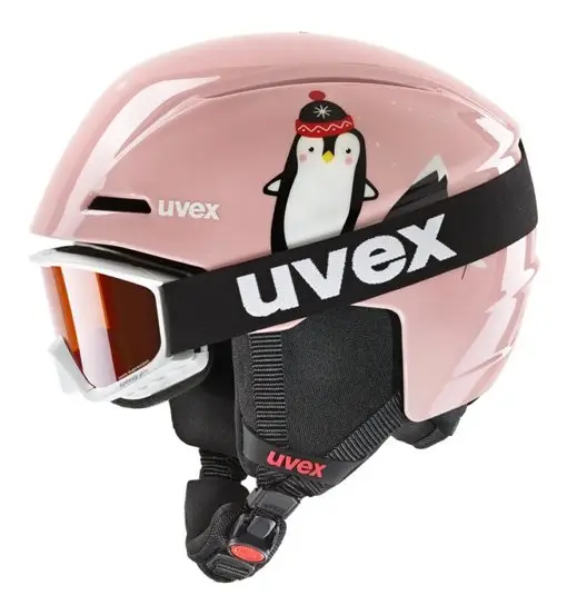 Viti set - casco sci - bambino Pink