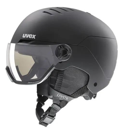 Wanted Visor Pro V - casco da sci Black