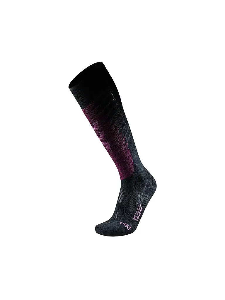Calze da sci da donna Ski One Biotech nero | 37/38