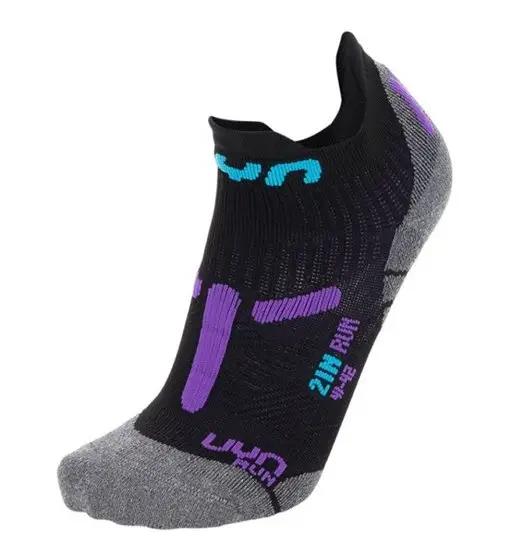 Lady Run 2In Socks - calzini corti - donna Black