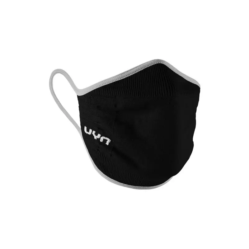 Mascherina Community Plus Nero Grigio Perla Uomo M