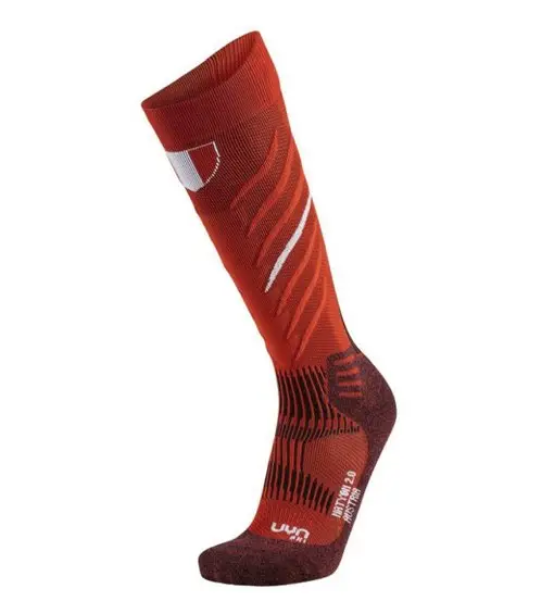 Natyon 2 0 - calze da sci - uomo Red