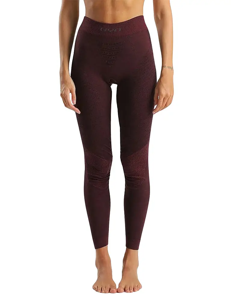 Pantaloni intimi da donna Fusyon Biotech Merino rosso scuro | XS