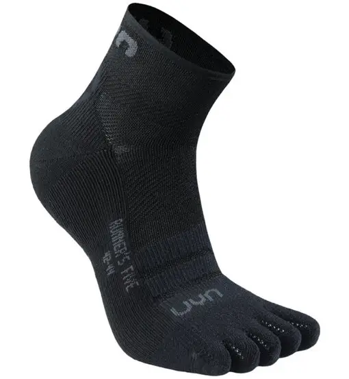Runner s Five - calzini corti running - uomo Black
