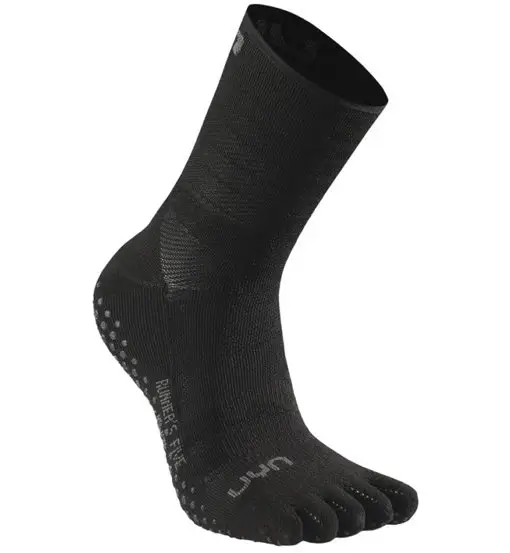Runner s Five Grip - calzini corti running - uomo Black