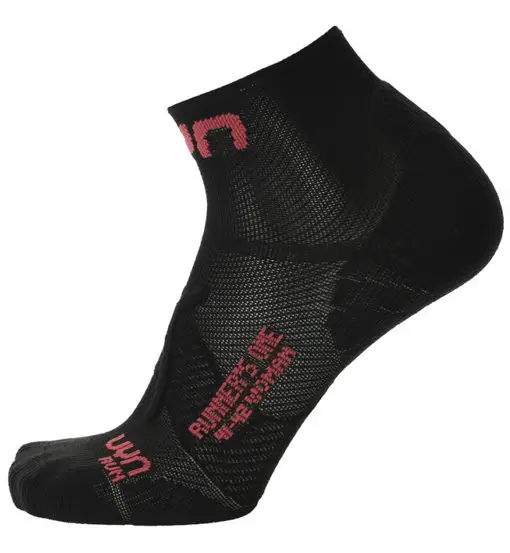 Runner s One - calzini corti running - donna Black