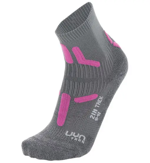 Trekking 2IN - calzini corti trekking - donna Grey