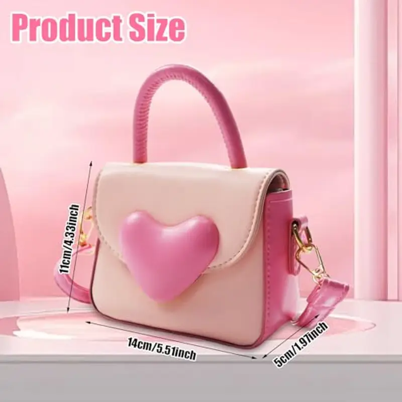 UZSUZZ Borsa a tracolla Bambina Rosa 1384798 miniatura 2