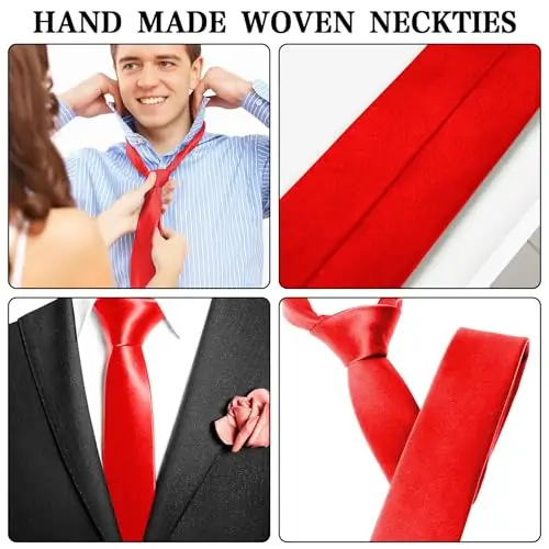 UZSUZZ Cravatte Uomo Nero 3494624 miniatura 3