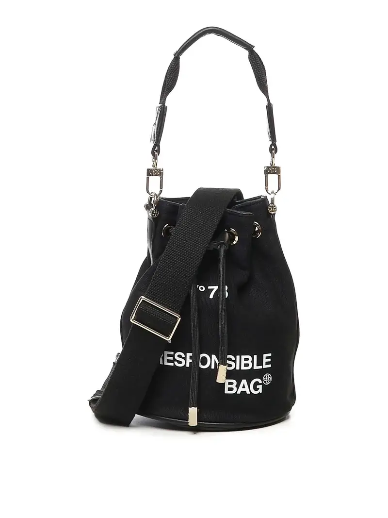 Borsa a secchiello Responsability Nero