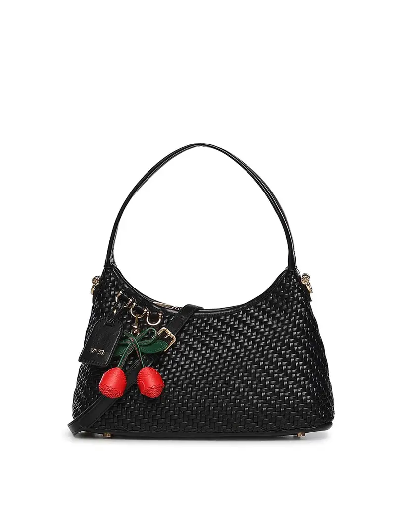 Borsa a tracolla Zelda in pelle Nero