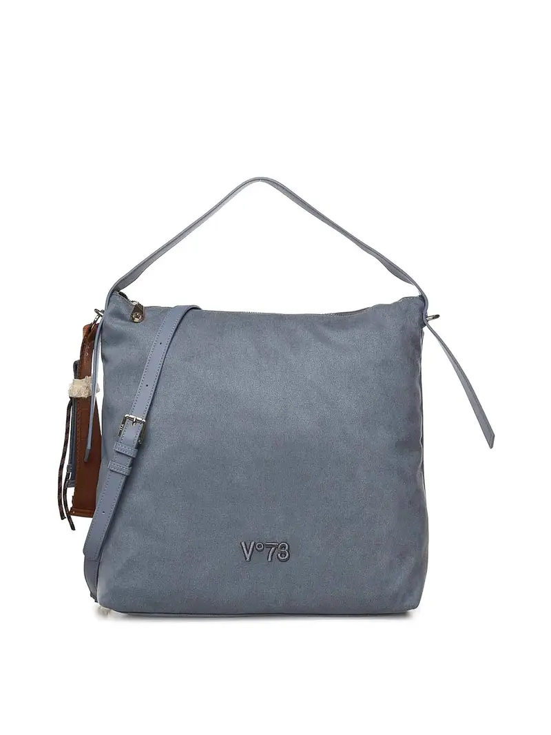 Borsa Danielle Con Logo Grigio