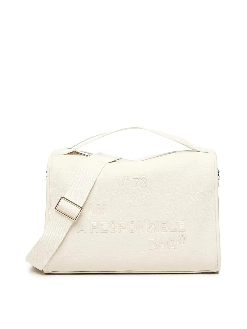 Borsa Responsability Bianco