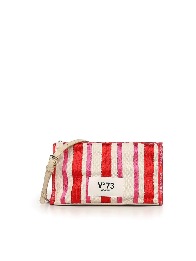 Pochette con logo Multicolore