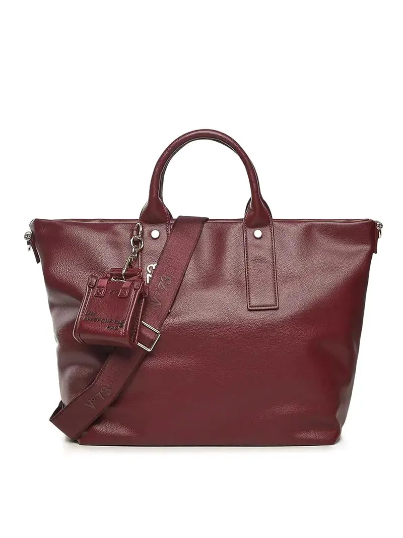 Shopping Matilde Bordeaux Rosso Scuro
