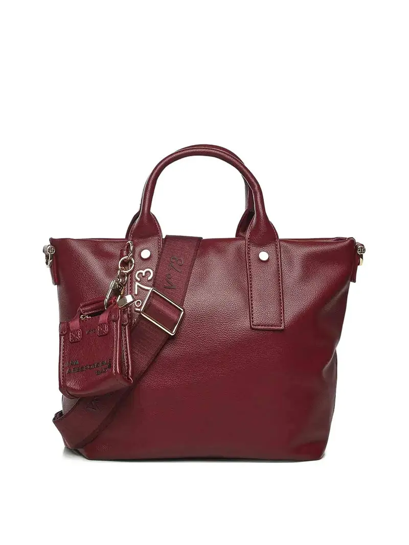 Shopping Matilde Bordeaux Rosso Scuro