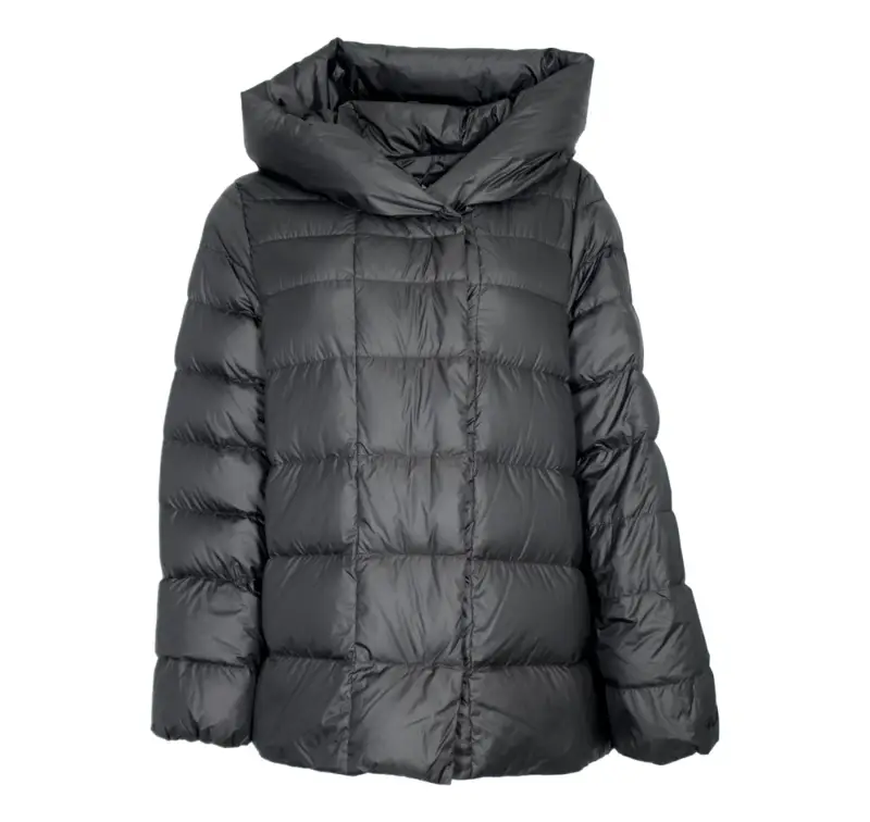 Piumino A Shape nero