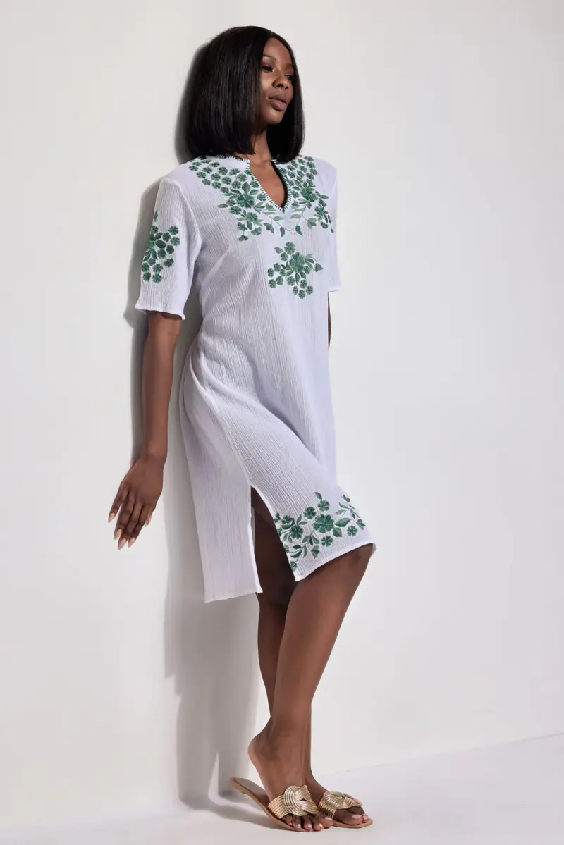 ABITO LINO SAINT TROPEZ | Colore Verde |