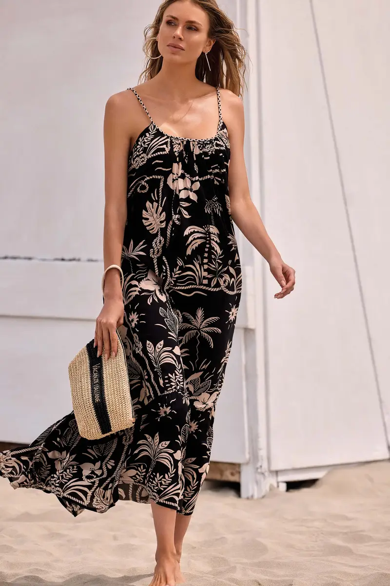 ABITO LUNGO BRIGITTE | Colore Multi |