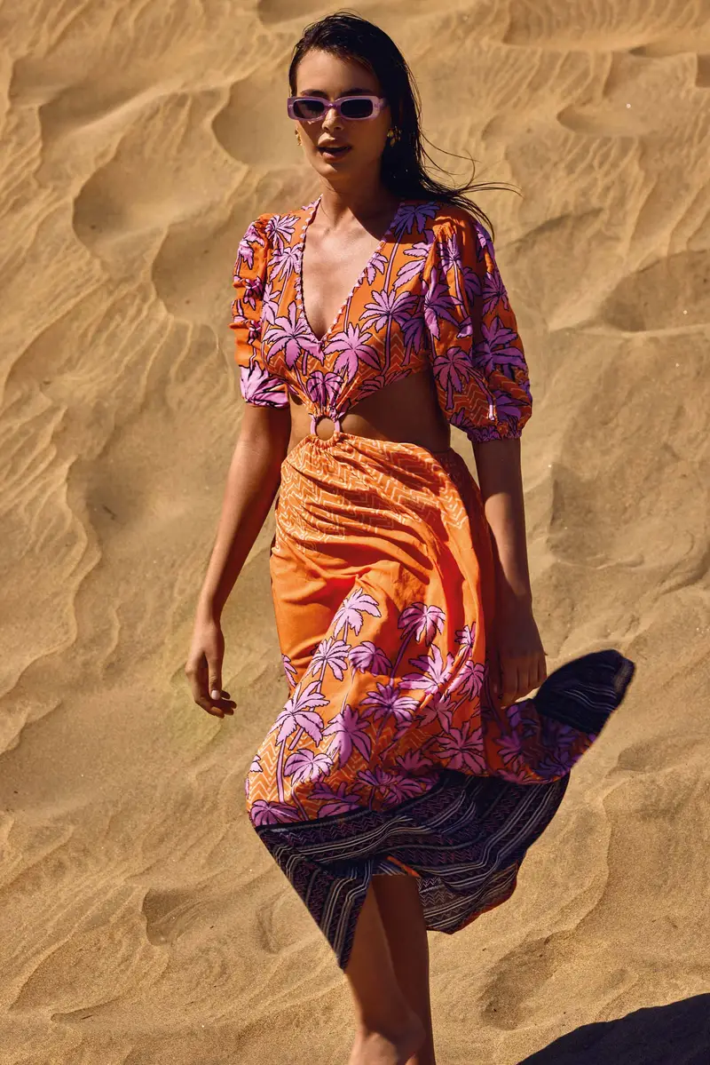 ABITO LUNGO SOLEIL | Colore Multi |