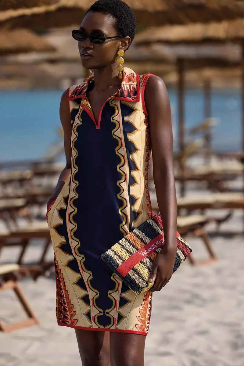 ABITO SMANICATO SARAH | Colore Multi |