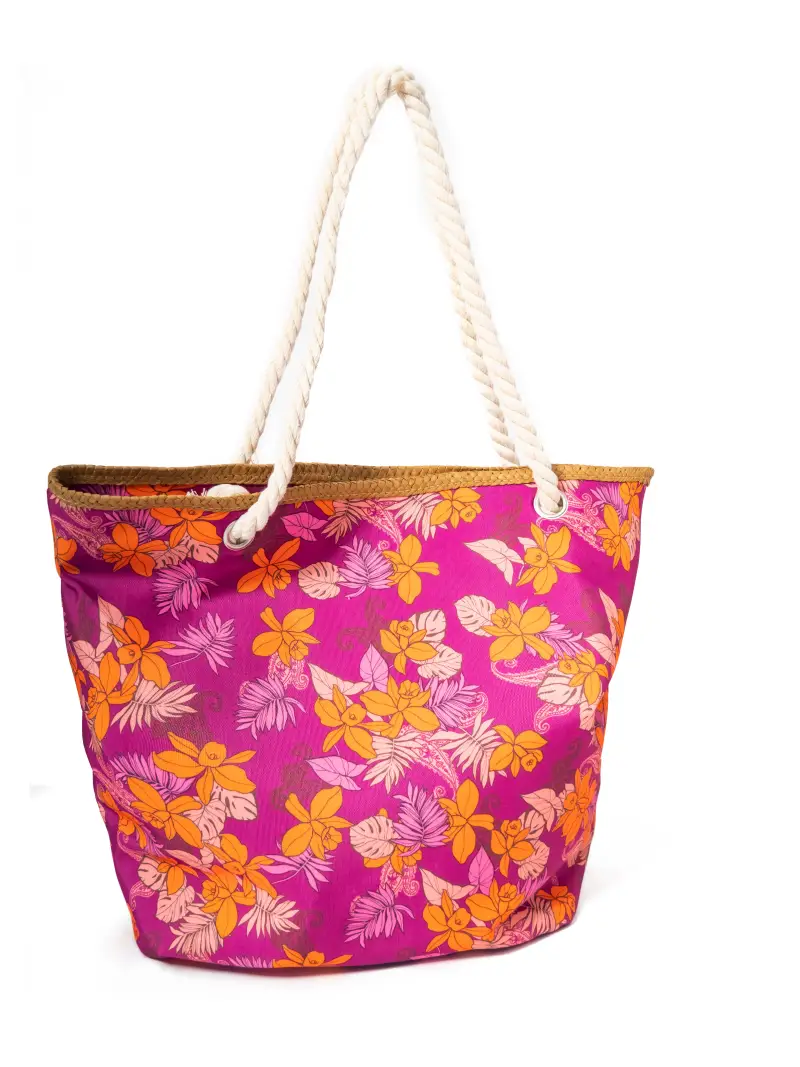 BORSA FLOREALE | Colore Arancio |