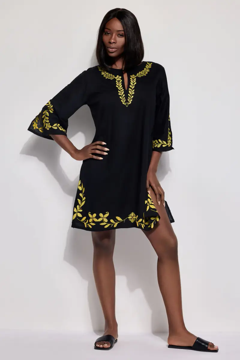 CAFTANO ELBA | Colore Nero |