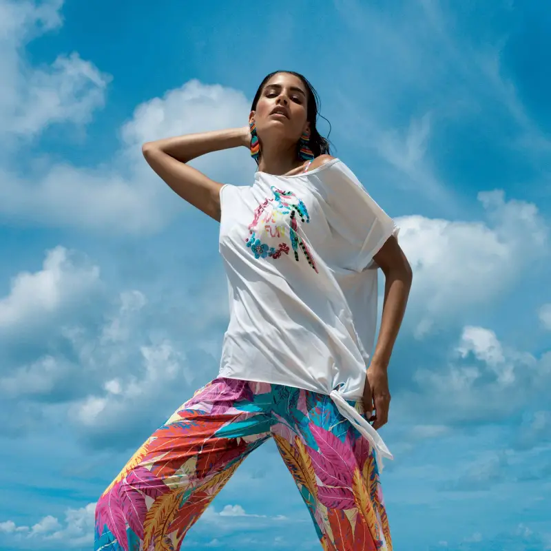 T-SHIRT CARIOCA | Colore Bianco |