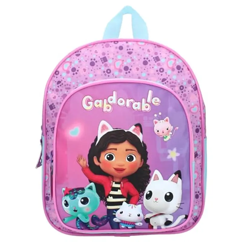 Vadobag Gabby's Dollhouse Rugzak - Avventura illimitata, viola, 30 x 25 x 11 cm, Viola, 30x25x11 cm miniatura 2