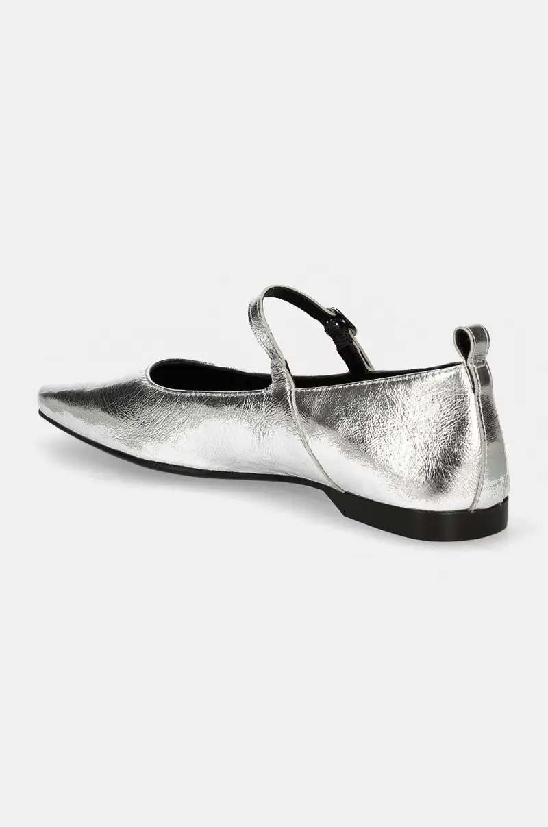 Vagabond Shoemakers Ballerine Argento 3120539 miniatura 3